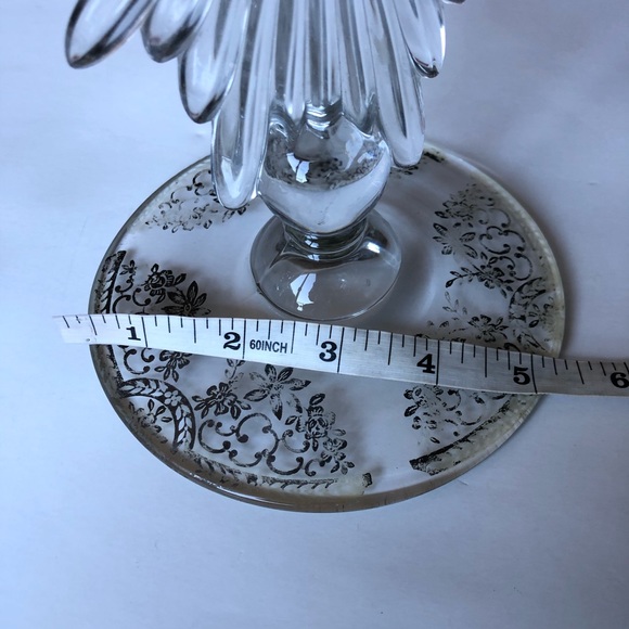 Set of Two Crystal Candle Holders - Picture 10 of 16